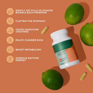 Complément alimentaire naturel pour la santé digestive, antioxydant, santé intestinale, vitamines, 60 capsules/flacon - Product Image 2