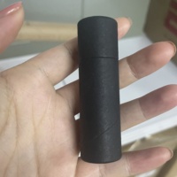 Tube de papier de qualité alimentaire emballage chapstick baume à lèvres conteneur tube imprimé écologique 10g brillant à lèvres 0.3 oz tube de baume à lèvres kraft