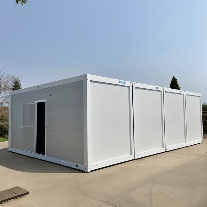 Modular Prefabricated Steel Frame Standard Flat Pack Container House For Office Warehouse