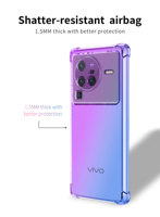 Casing Silikon TPU Lembut Tahan Guncangan untuk VIVO Y22, Penutup Pelindung Belakang Ponsel untuk VIVO X80 Pro Y77 5G Y02S Y73S Y35