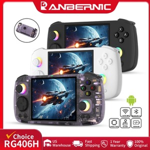 Console de jeu portable rétro Anbernic RG 406H, écran tactile multipoint IPS de 4 pouces, batterie de 5000 mAh, lecteur de jeux vidéo <span class=keywords><strong>Android</strong></span>, prise en charge des mises à jour FOTA - Product Image 1