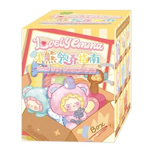 Nouvelle série de 6 figurines en vinyle et peluche <span class=keywords><strong>Emma</strong></span>, 100 % authentiques, boîte mystère officielle LOVELY <span class=keywords><strong>EMMA</strong></span> Bear Adoption Guide Series - Product Image 1
