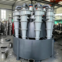 Dédesandreur hydrocyclone en polyuréthane résistant à l'usure, séparateur centrifuge cyclonique pour minerais miniers