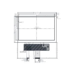 หน้าจอแสดงผลขนาด 7 นิ้ว ความละเอียด 800x480 ความสว่างสูง 1140nits แบบ IPS ทนอุณหภูมิหลากหลาย ใช้เทคโนโลยี TTL TFT LCD - Product Image 1