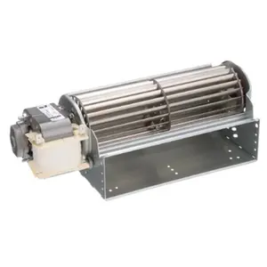 Turbine métallique de moteur à courant alternatif pour climatiseur de Machine industrielle ventilateur à flux croisé tangentiel de refroidissement