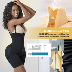 3 in 1 Removable Butt Hip Padding <strong>Shapewear</strong> BBL Stage 1 Post Surgery Compression Garment Fajas Moldeadoras Colombianas - Product Image 5