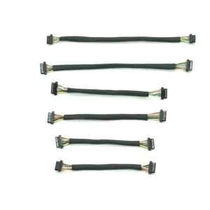 Kabel Custom 8pin DF53 0.6MM DF53-8P-0.6C DF53-32PCF DF53-12P-0.6C 10064-32AWG Dengan Pita Asetat - Product Image 5