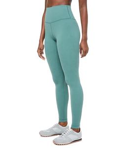 Mallas de Yoga para gimnasio informales de cintura alta XL para mujer, tela de punto sin costuras para entrenamiento deportivo elástico de nailon transpirable - Product Image 1