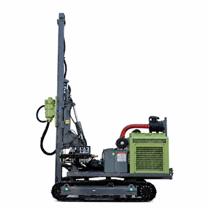 Machine de forage APCOM pour pieux solaires, profondeur de forage 3m, trou 300mm, équipement de forage de pieux solaires pour l'Arabie Saoudite - Product Image 1