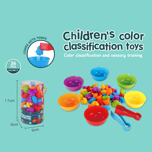 Gioco Educativo di Matematica e Ordinamento Colori a Forma di Dinosauro in Plastica per Bambini dai 3 ai 7 <span class=keywords><strong>Anni</strong></span>, Divertente Gioco di Abbinamento - Product Image 4