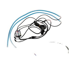 Bande lumineuse LED RGBW RGB pour siège de moto, contrôle par application YHMOTO, universelle - Product Image 1