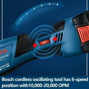 Outil oscillant sans fil <span class=keywords><strong>BOSCH</strong></span>, outil nu, sans balais, universel, 18V, rechargeable, <span class=keywords><strong>machine</strong></span> de découpe GOP 185-LI - Product Image 3