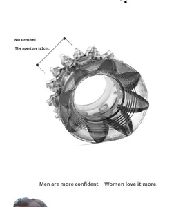 Mehrzweck-Spermienkontrollring für Männer Penisring für flirtende Paare Erotikspielzeug für Erwachsene - Product Image 2