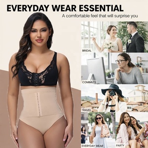 YiQun <span class=keywords><strong>Corset</strong></span> gainant personnalisé pour femme, culotte taille haute sans couture, effet <span class=keywords><strong>ventre</strong></span> <span class=keywords><strong>plat</strong></span>, gaine amincissante pour femme - Product Image 2