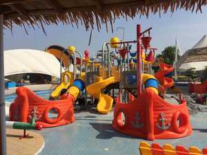 Complesso di scivoli d'acqua a tema balneare perfetto per divertimento appariscente e <span class=keywords><strong>avventure</strong></span> <span class=keywords><strong>acquatiche</strong></span> nelle località balneari - Product Image 4