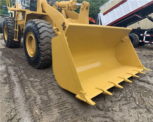 Chargeur sur pneus utilisé par Caterpillar reconditionné par 966H populaire en stock, chargeur frontal utilisé par équipement lourd de CAT 966 966H 966G 980F - Product Image 5