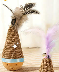 Giocattolo Interattivo per Gatti <span class=keywords><strong>Sisaal</strong></span> Tumbler, Gioco con Palla Girevole Resistente ai Morsi, Giocattolo Multifunzione per Animali Domestici - Product Image 2
