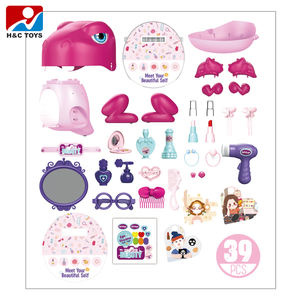 Dibujos animados de <span class=keywords><strong>dinosaurio</strong></span> deslizante vestidor juguete belleza conjunto niños juguetes para niñas kit de <span class=keywords><strong>maquillaje</strong></span> - Product Image 4