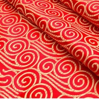 Großhandelspreis Klassischer Stil Beliebte Hochwertige Glückverheißende Wolken Made in China Brokatstoffe für Damenkleider