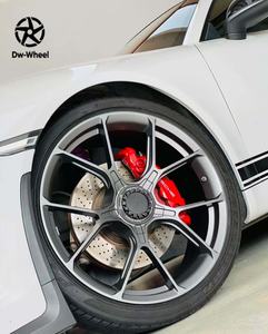 Jantes forgées DW de 18 à 24 pouces, centre verrouillable, or, jantes personnalisées pour Porsche 911 GT3 Turbo S - Product Image 5