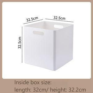 <span class=keywords><strong>Wewin</strong></span> กล่องเก็บพลาสติกสี่เหลี่ยมหนาขนาดใหญ่พร้อมฝาปิดสําหรับของเล่นขนมเสื้อผ้าห้องนั่งเล่นห้องน้ําตู้เสื้อผ้า 7099 - Product Image 4