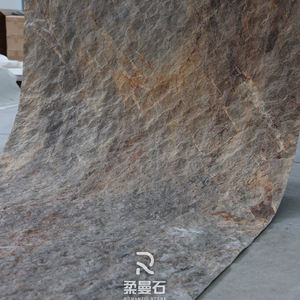 Panel de Piedra Flexible con Textura MCM, Textura Granular, Fusión de Piedra y Madera, Arte Decorativo para Paredes, Dormitorio, Hotel, Piedra Estrella Luna - Product Image 3