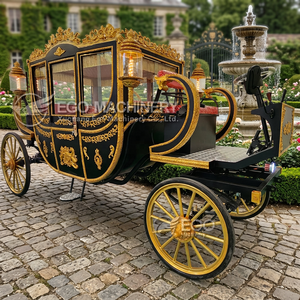 Charrette de transport électrique spéciale pour visites touristiques, calèche royale de mariage à vendre - Product Image 5