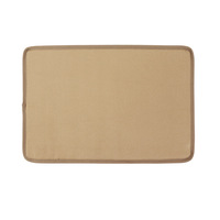 Tapis en papier écologique de style nordique pour la cérémonie du thé et la table à manger, isolation thermique, logo imprimé personnalisé, tapis de table de camping biodégradable