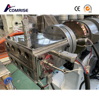 Máquina para Fabricar Perfiles de Plástico PVC WPC, Línea de Extrusión de Marcos de PVC, Máquina de Extrusión de Perfiles de PE PP