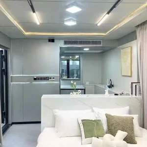 Cápsula de espacio de cabina pequeña Modular prefabricada Panel sándwich para casa móvil Instalación rápida Diseño moderno para edificio de oficinas Hotel - Product Image 2