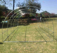 Serre tunnel robuste à conception extra large avec 12 fenêtres de ventilation – Kit complet de serre agricole en gros