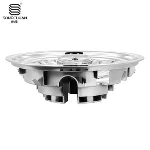 Accesorios para Carrito de <span class=keywords><strong>Golf</strong></span>, <span class=keywords><strong>Tapacubos</strong></span> de Acero Inoxidable para EZGO Club Car YAMAHA, 8 Pulgadas, Cromado Plateado - Product Image 5