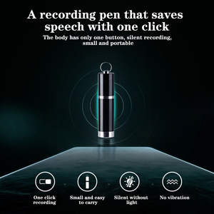 Perekam Suara Mini Baru 2026 4 8 16 32 64GB Perekam Suara Portabel Aktivasi Suara untuk Kuliah Rapat Wawancara Perangkat Perekam USB - Product Image 5