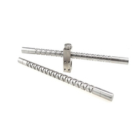 Petite vis alternative de 8mm d'arbre de vis d'inversion automatique d'acier inoxydable avec l'écrou en laiton