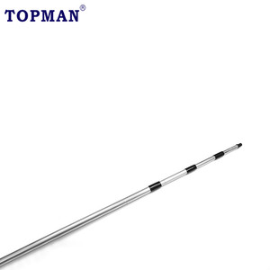 5 meter 4 sezioni forte asta di prolunga con twister di bloccaggio in alluminio leggero, <span class=keywords><strong>filo</strong></span> di nylon intestazione sia per cono forma e - Product Image 5