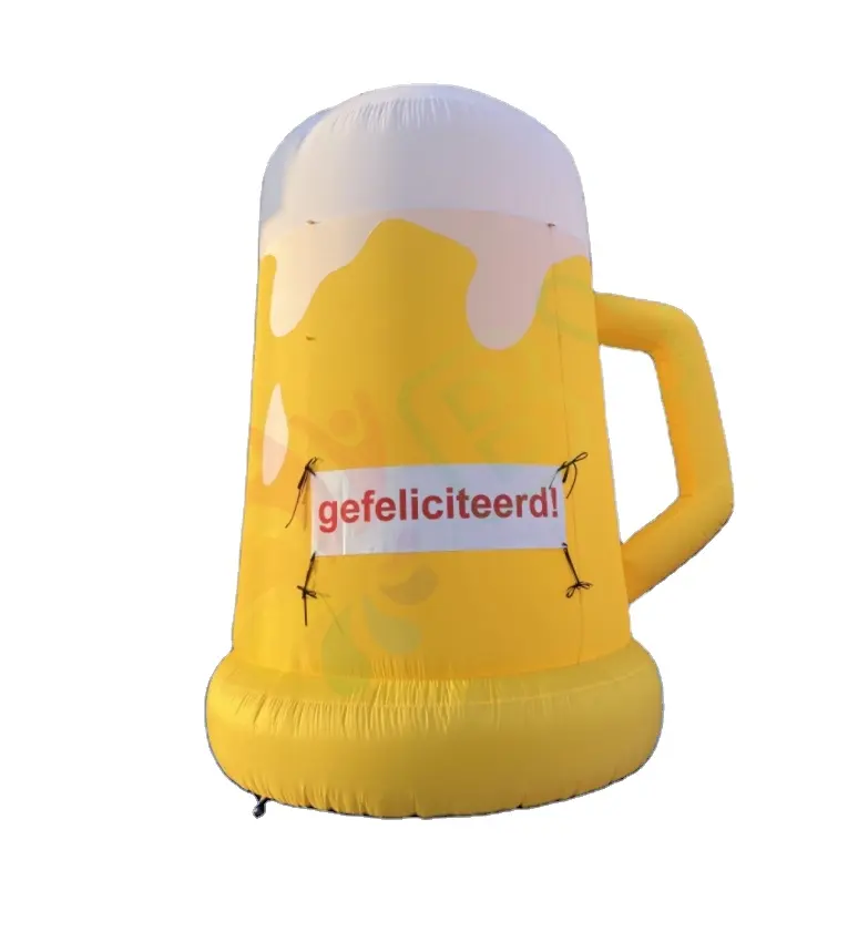 Boisson gonflable de tasse gonflable de bière peut modèle gonflable de bouteille de jus pour la publicité et la promotion de marque