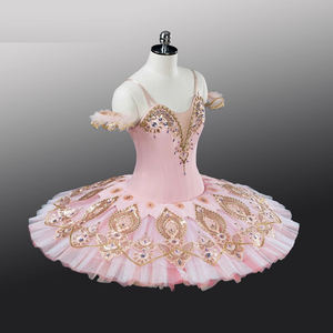 Vêtement de spectacle de carnaval de <span class=keywords><strong>Venise</strong></span> personnalisé Tutu cerclé professionnel Variation YAGP Raymonda Tutu de crêpe de ballet de cygne noir - Product Image 2