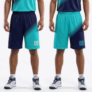 Tenue de Basketball Personnalisée en Polyester à Sublimation Totale avec Nom et Numéro – Ensemble Respirant en Tissu Mesh pour Hommes Adultes - Product Image 5