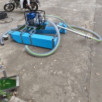 Draga de Oro de 2.5 Pulgadas con Succión a Chorro, Motor de Gasolina, Barco de Minería de Oro por Sifón para Minería en Ríos Pequeños