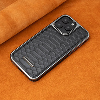 Coques pour iPhone 17 16 - Motif serpent - Housse intégrale anti-chute pour Apple 15 Pro Max - Peinture électrolytique 14 13 12