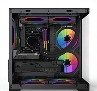 재조립된 게이밍 PC i7 7700, GTX 1080 그래픽 카드, 램 8GB, 512GB SSD, 사무용 게이밍 데스크탑 PC 컴퓨터