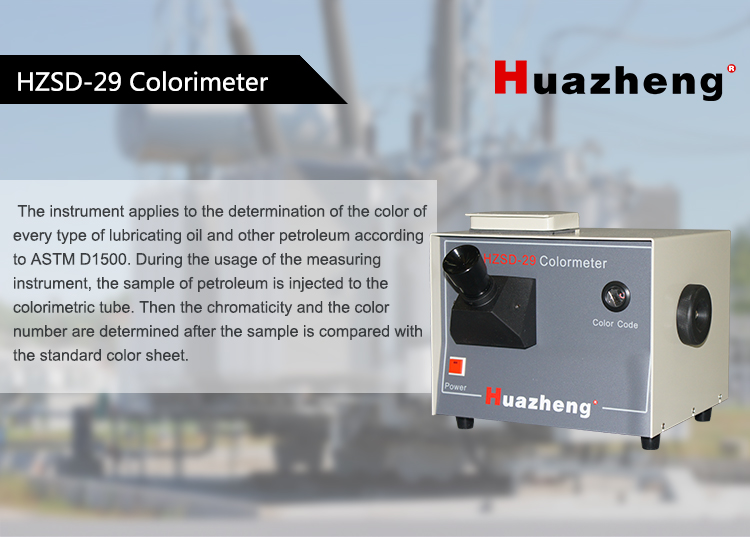 Kỹ Thuật Số Dầu Màu Tester Colorimeter Transformer Dầu Màu Thiết Bị Kiểm Tra ASTM D1500 Màu Meter