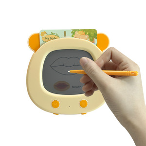Tavoletta da Disegno a Forma di Orso per Insegnare Come Disegnare, Carte Flash Perfette, Giocattolo Educativo per Bambini, Apprendimento Precoce delle Parole - Product Image 2