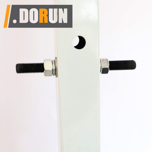 DorunFit <span class=keywords><strong>DR</strong></span>-BX069 Bersertifikasi ISO9001, Penyangga Lantai Baja PVC Tugas Berat untuk Target Tendangan, 6 Buah Bantalan Tendangan, Braket Bebas Genggam - Product Image 6