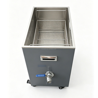 Machine de nettoyage ultrasonique 40L pour éliminer l'huile, la saleté et la poussière, adaptée aux pièces de quincaillerie, aux moteurs, aux cartes de circuits imprimés, aux béchers