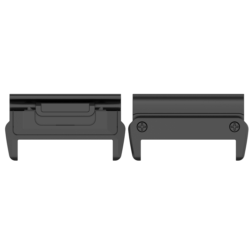A deux#Style barre à ressort-noir