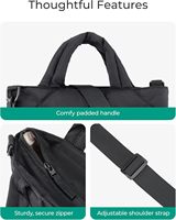 Benutzerdefiniertes Logo Reise-Umhängetasche Gesteppte Puffer-Tasche Große Kapazität Handtasche Leichte Tasche für den Täglichen Gebrauch Shop Damen