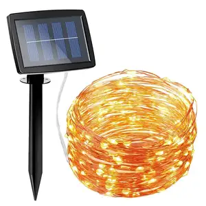 Đèn Trang Trí Ngoài Trời LED 150, Đèn Dây Đồng Led Năng Lượng Mặt Trời Chống Nước - Product Image 1