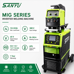 Máquina <span class=keywords><strong>de</strong></span> Soldadura Industrial <span class=keywords><strong>MIG</strong></span> <span class=keywords><strong>Inverter</strong></span> 380V 50-350A con Alimentador <span class=keywords><strong>de</strong></span> Alambre Externo, Soldador IGBT para Fabricación <span class=keywords><strong>de</strong></span> Acero al Carbono - Product Image 6