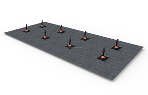 Système de montage solaire en acier et aluminium Crochets pour tuiles Support de panneau pour balcon Installation au sol Tuile solaire de site en métal - Product Image 3